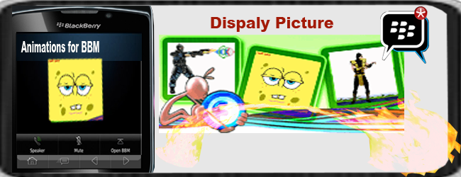Animations Blackberry Display Picture
