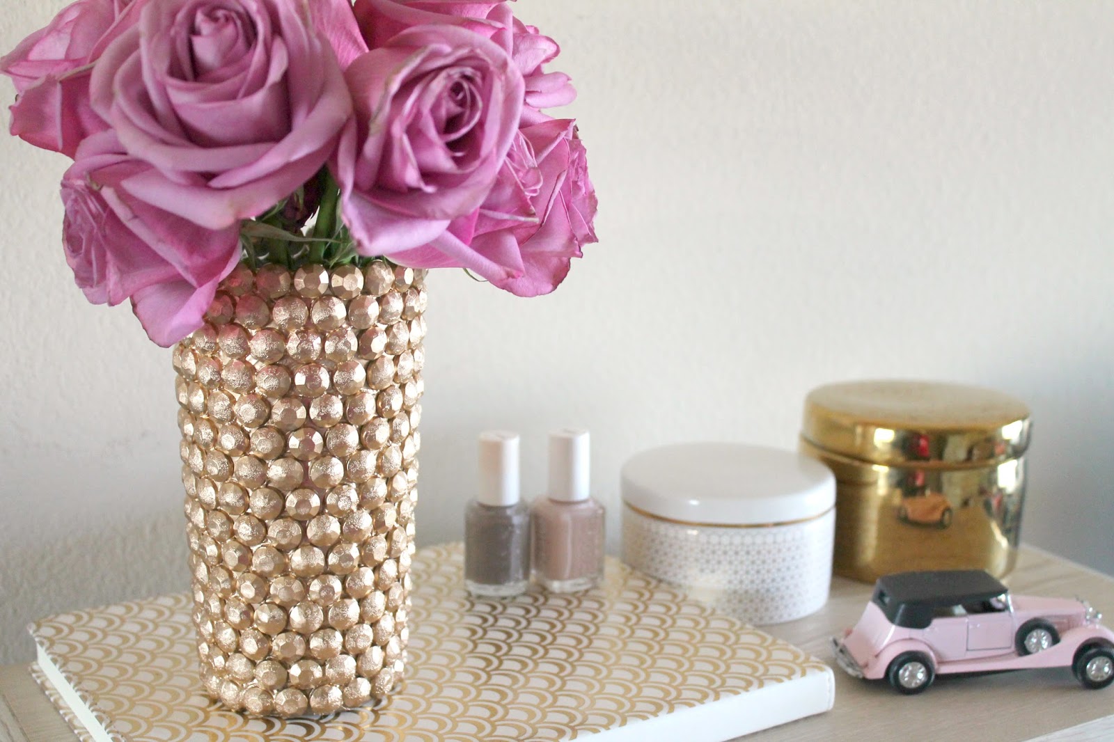 DIY Textured Vase