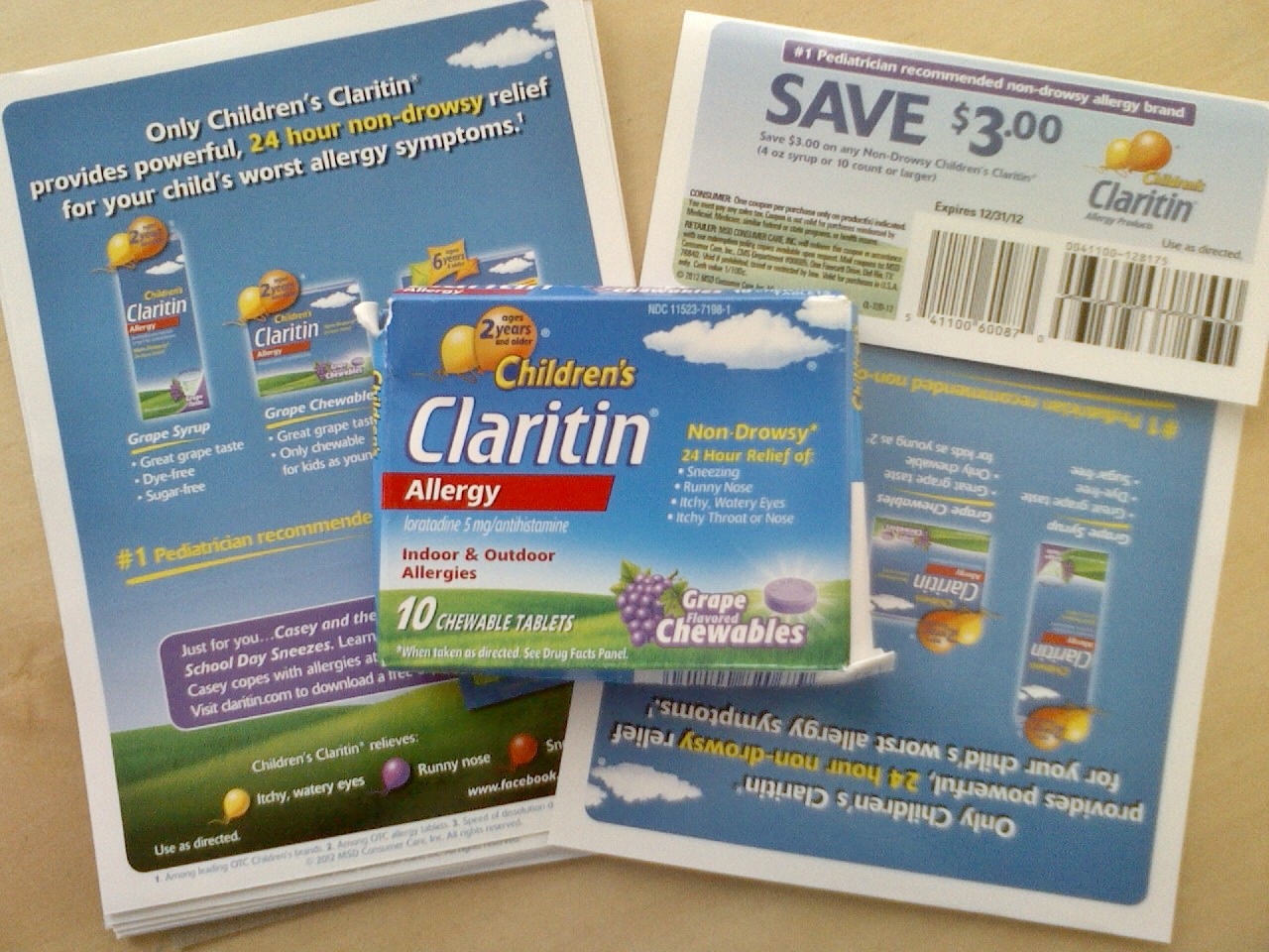 Claritin Products Sinus Allergy Medicine