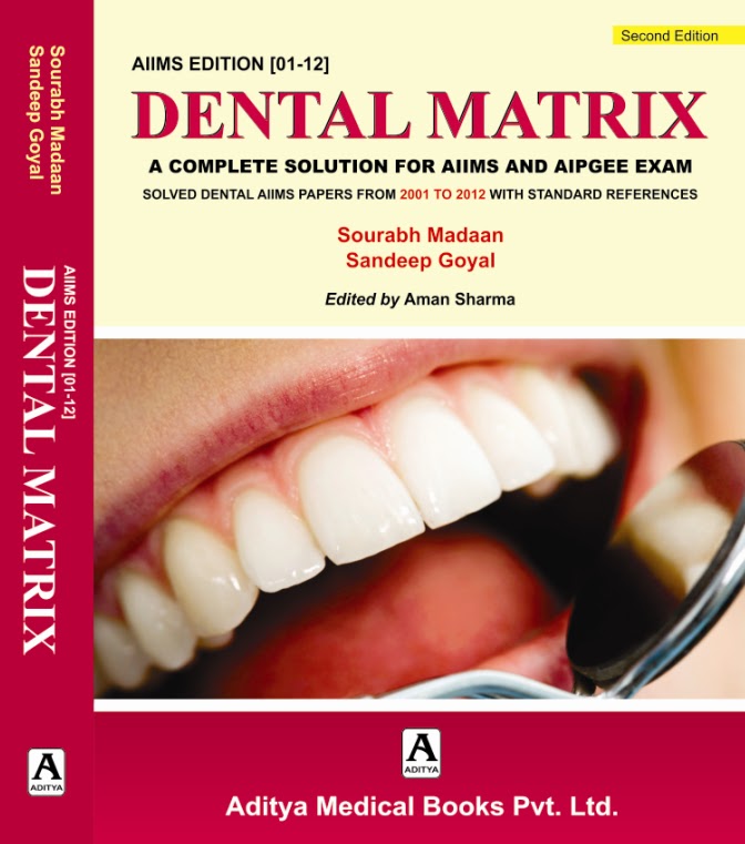 RxDentistry DENTAL MATRIX AIIMS MDS 20012014 Question Papers with detailed explanations