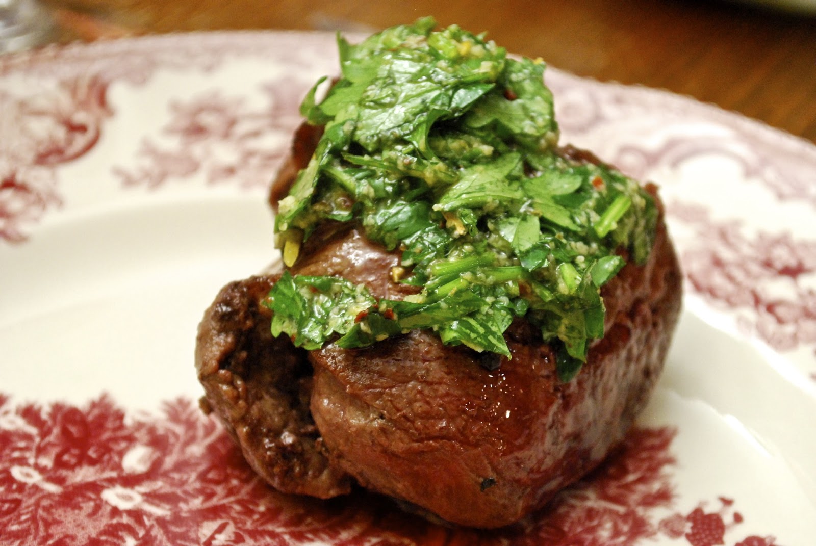 "Pointless" Meals Peppercorn Crusted Beef Tenderloin with Gremolata