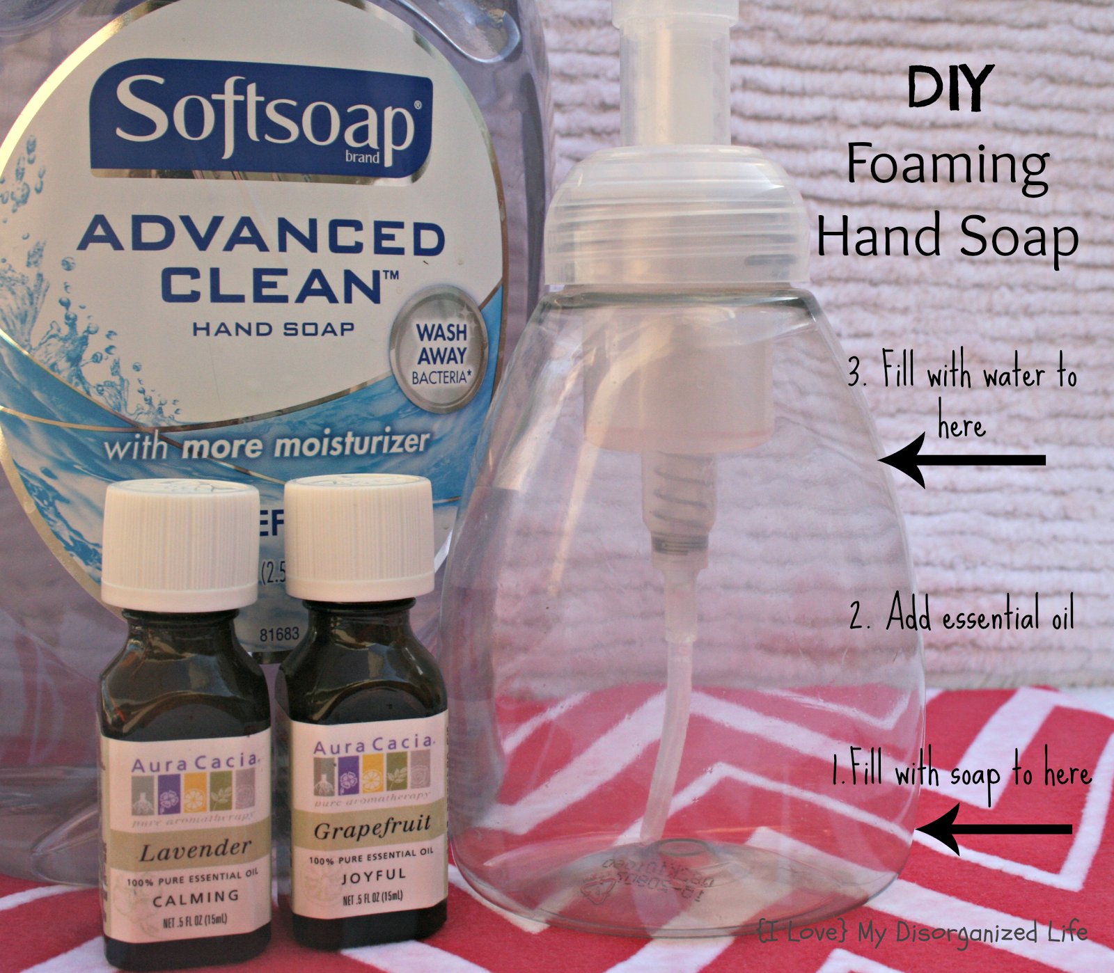 DIY Scented Foaming Hand Soap {i love} my life