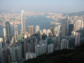 Hong Kong view from The Peak