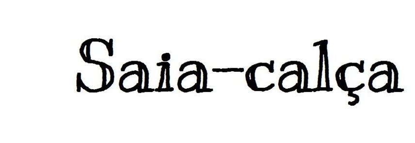 Saia-calça