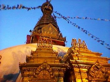 Swayambunath Stupa in kathmandu