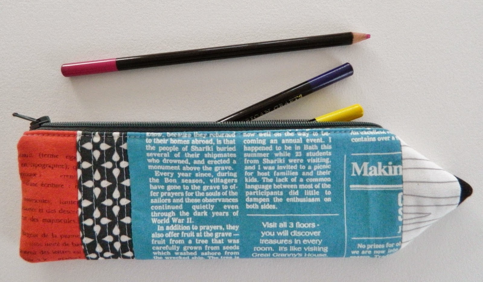 s.o.t.a.k handmade pencil pouch