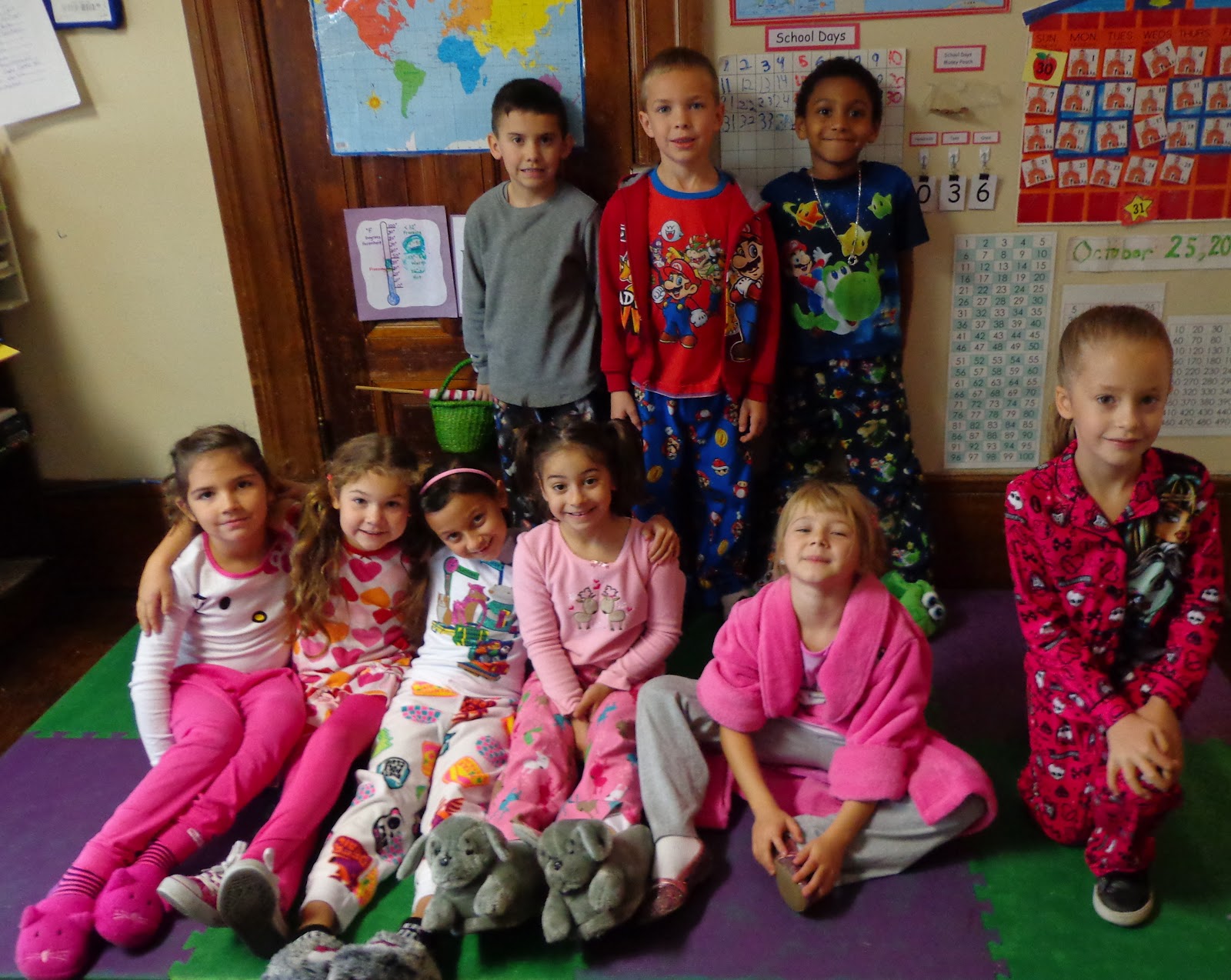 Antioch School News Pajama Day!