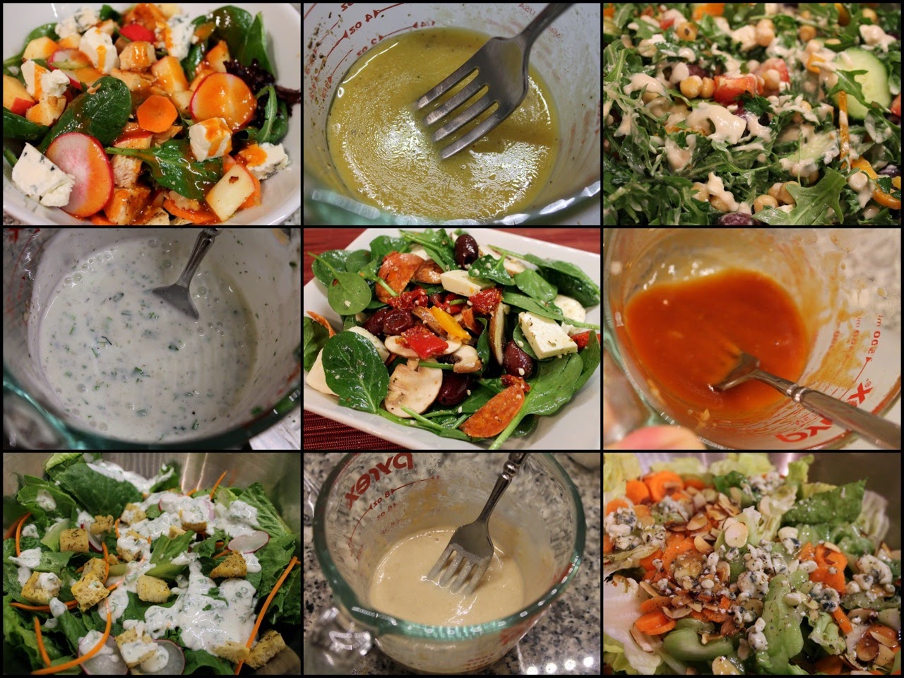 Cook In / Dine Out Spring Salad Week 2014 Salad Dressings