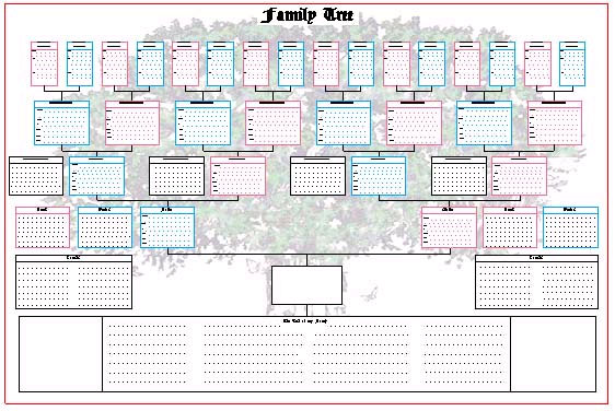 printable family tree diagrams