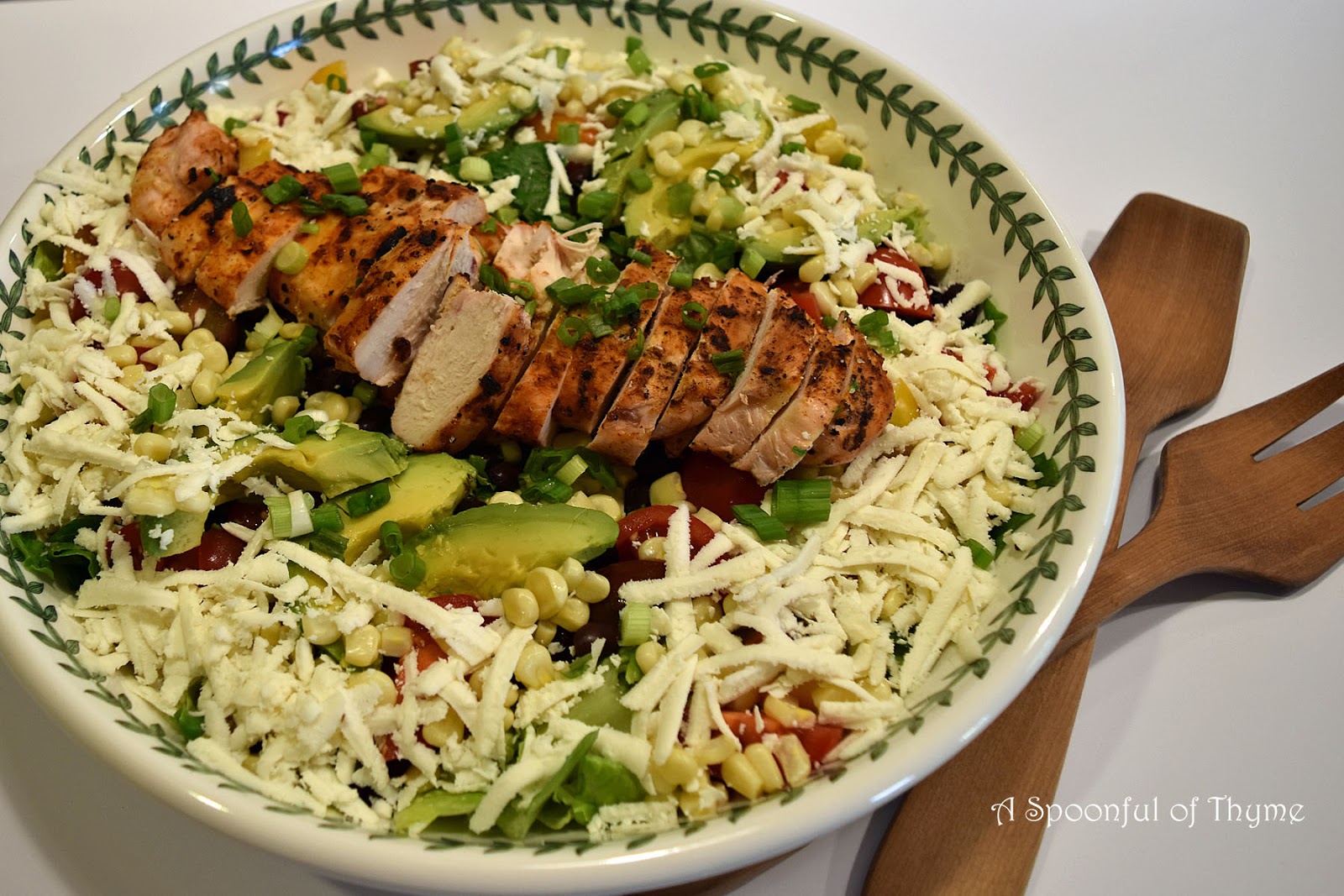 A Spoonful of Thyme Spicy Mexican Chicken Salad