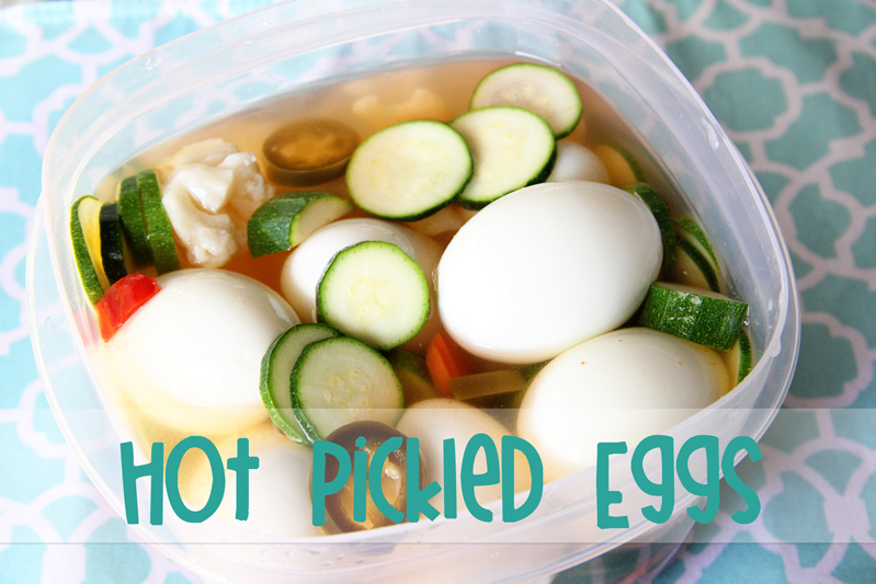 Lovely Little Snippets Hot Pickled Eggs