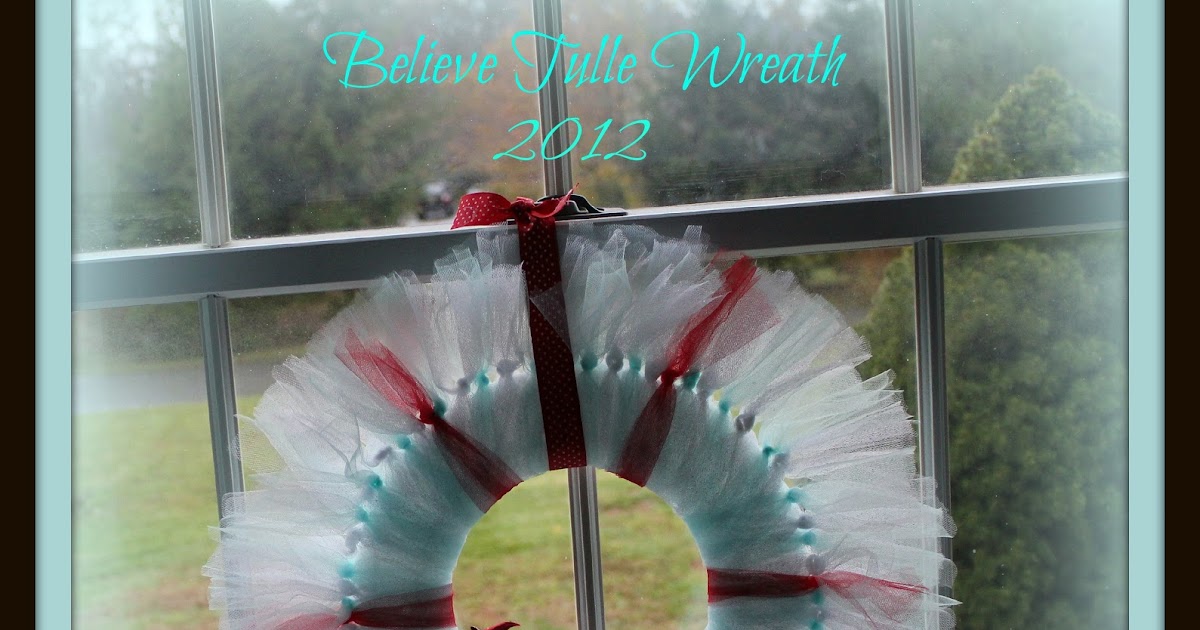 Tulle Christmas Wreath