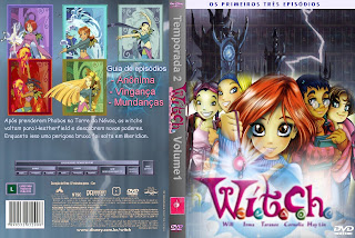 Capas dos DVD's da segunda temporada de W.I.T.C.H. (versão Brasileira)  Temp+2,+vol+1