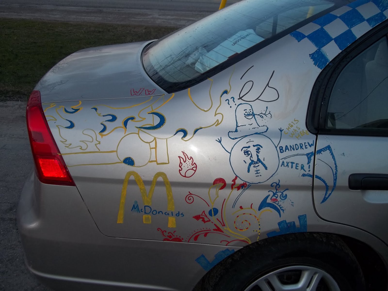 The Baxter Blab Sharpie Car