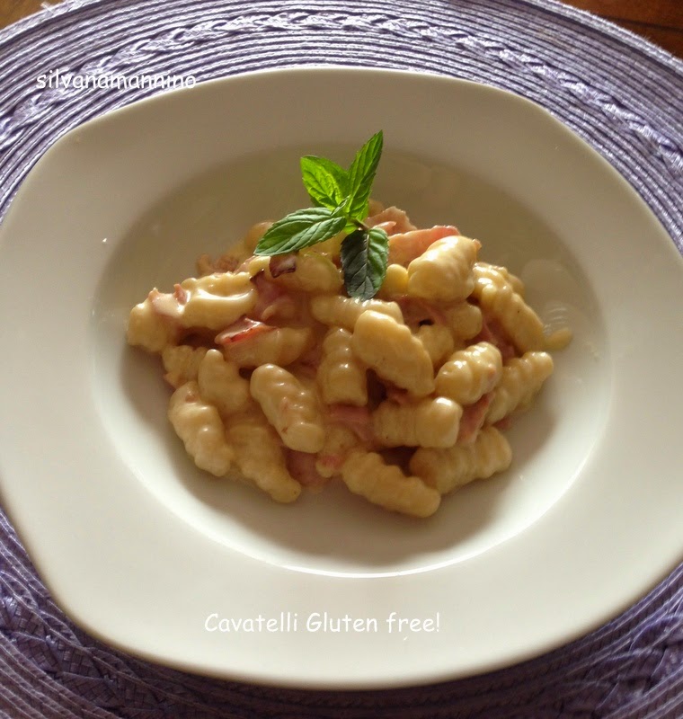 sale&pepe Cavatelli Gluten Free in salsa bianca