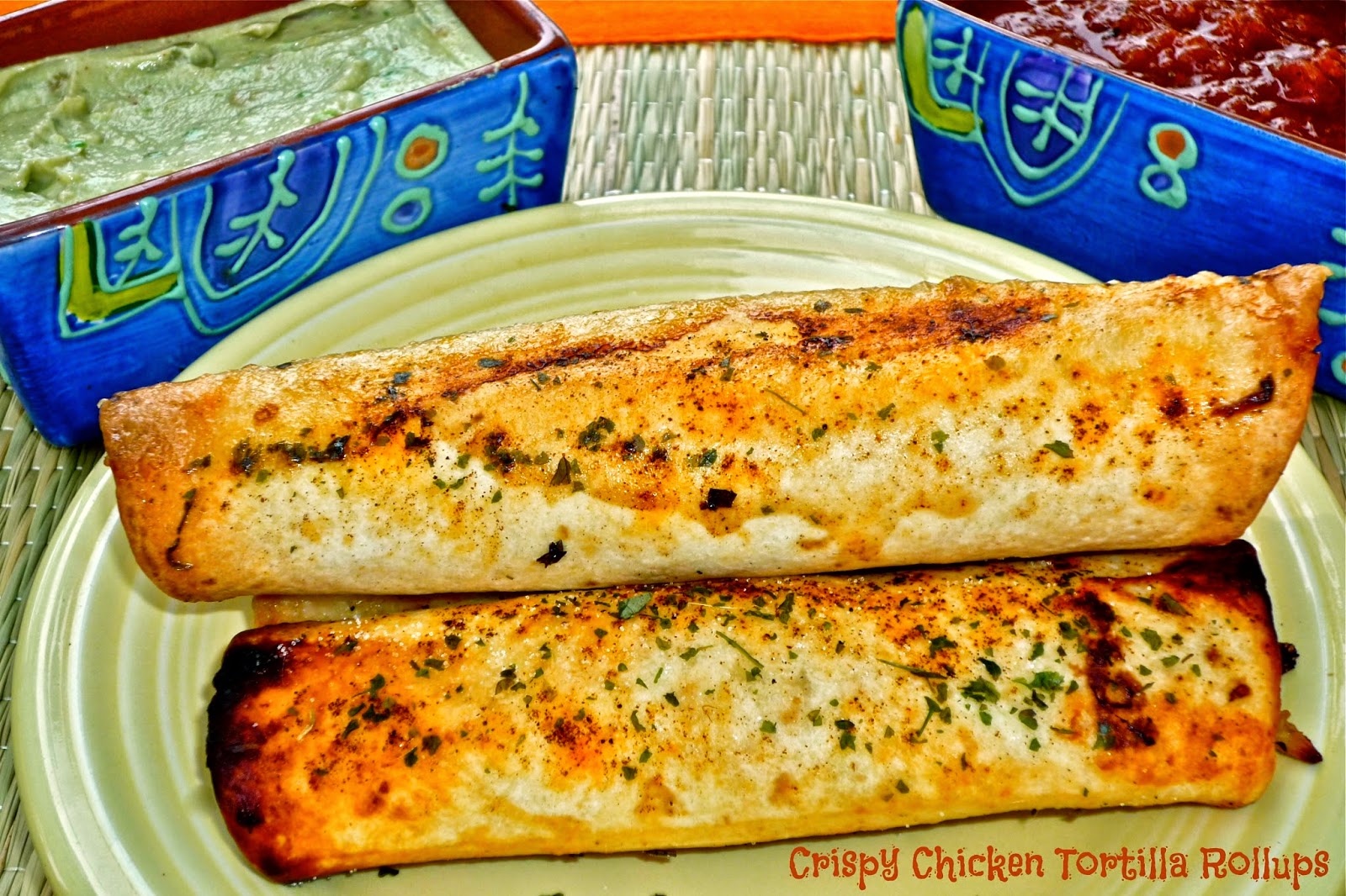 chicken tortilla wraps baked