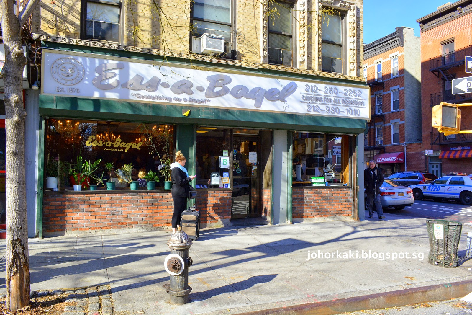 EssABagel in NYC New York Johor Kaki Travels for Food