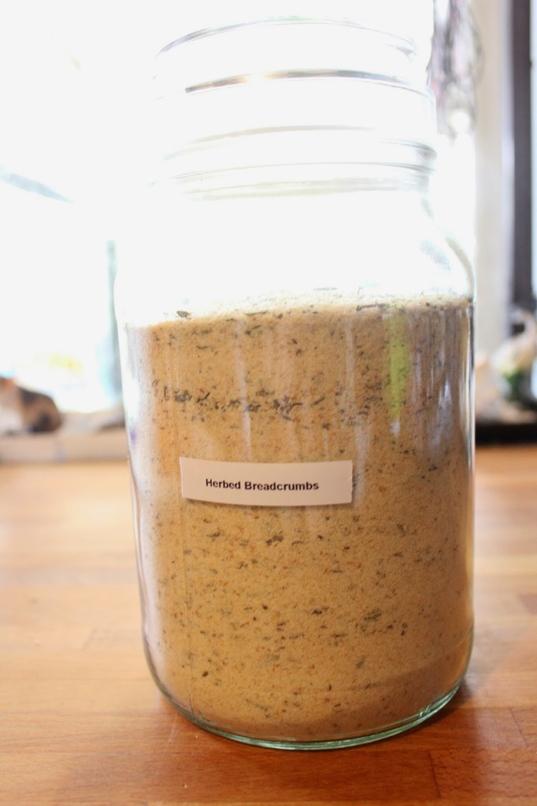 Make your own Delicious Herb Flavoured Breadcrumbs