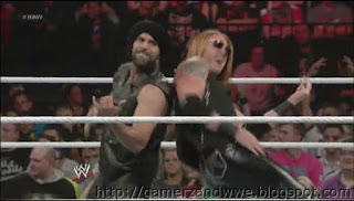Jinder Mahal and Heath Slater Jamming on WWE raw held on 05/11/2012