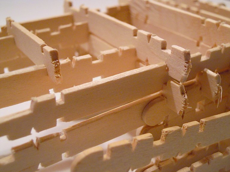 An Elephant a Day Elephant No. 249 Interlocking Popsicle Sticks