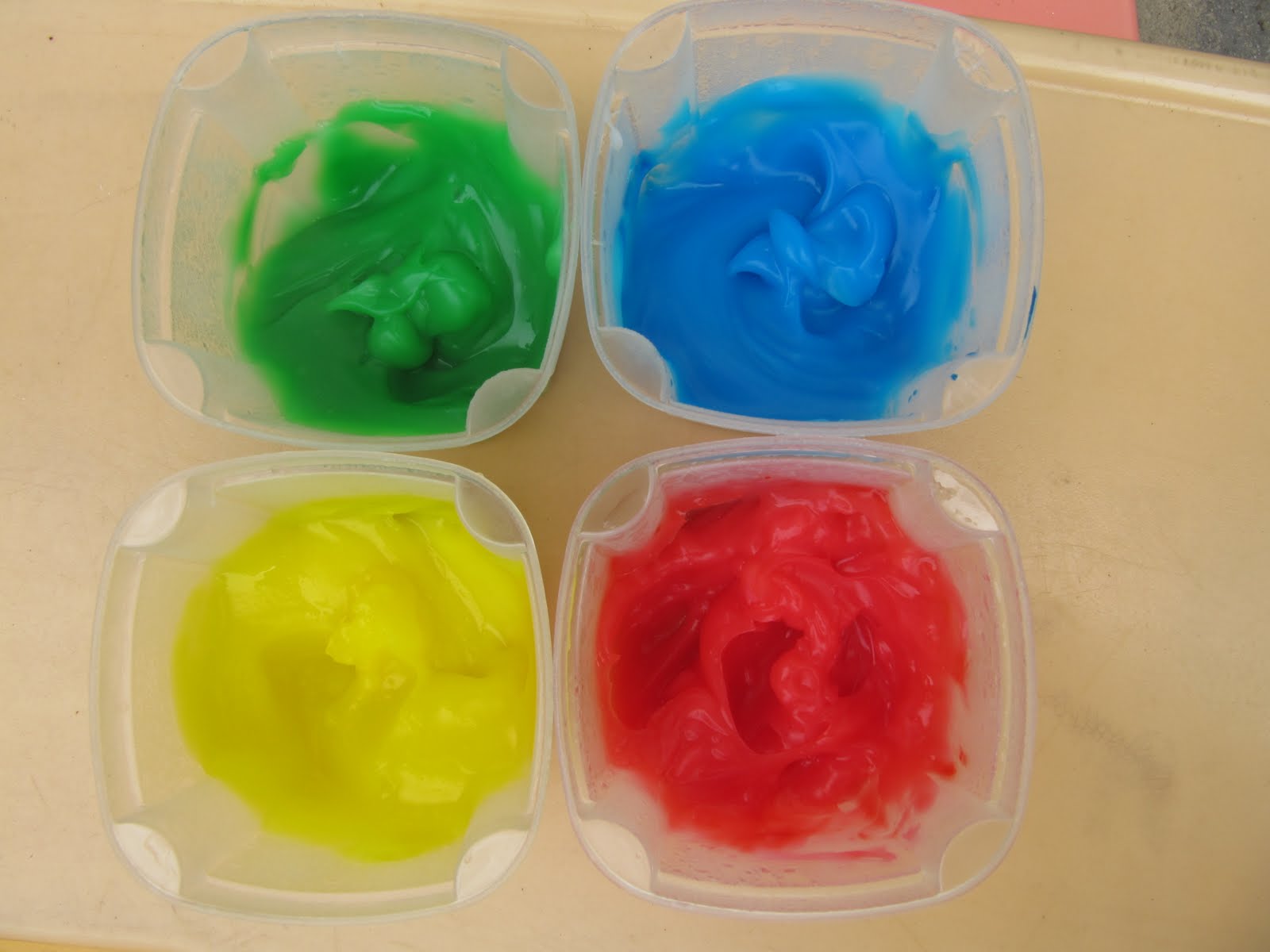 Chasing Tiny Feet Finger Paint, Thick Paint, and Water Color Paint