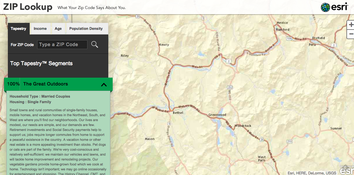 Free Technology for Teachers Zip Lookup Demographics by Zip Code