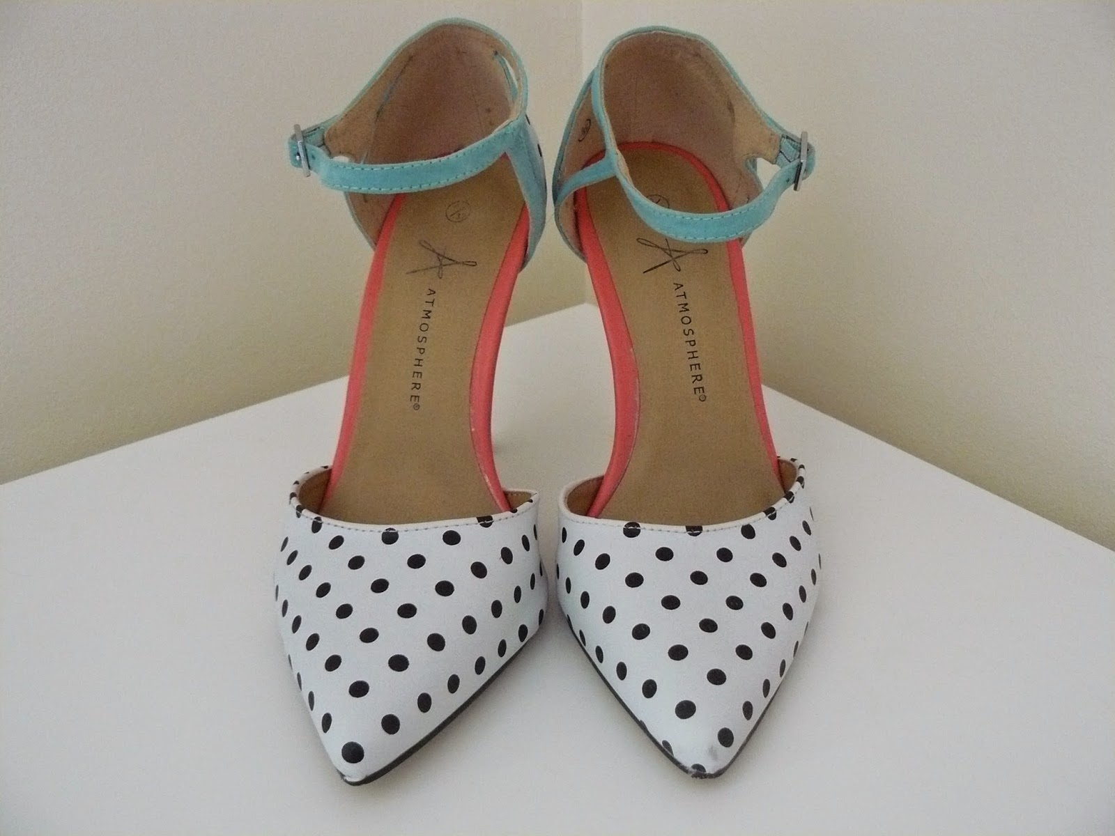 Lucy Abigail: New Shoes: Primark Polka Dot Heels