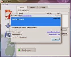 Quick PDF to Word Converter v2.2