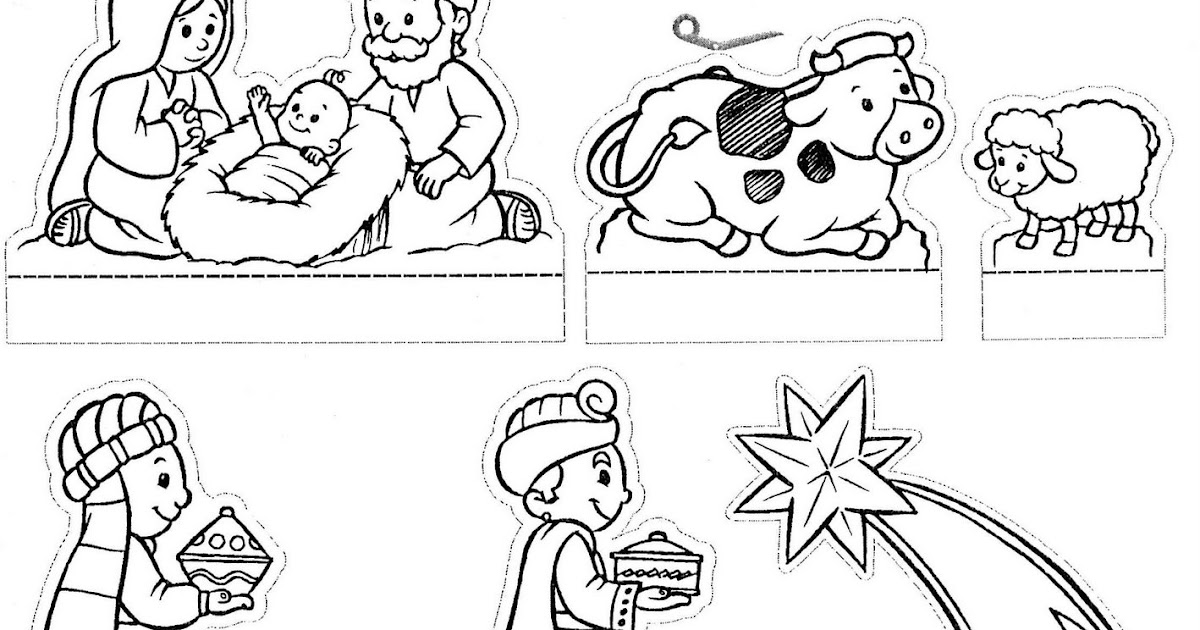 Cultura Infantil Recortable del Portal de Belén