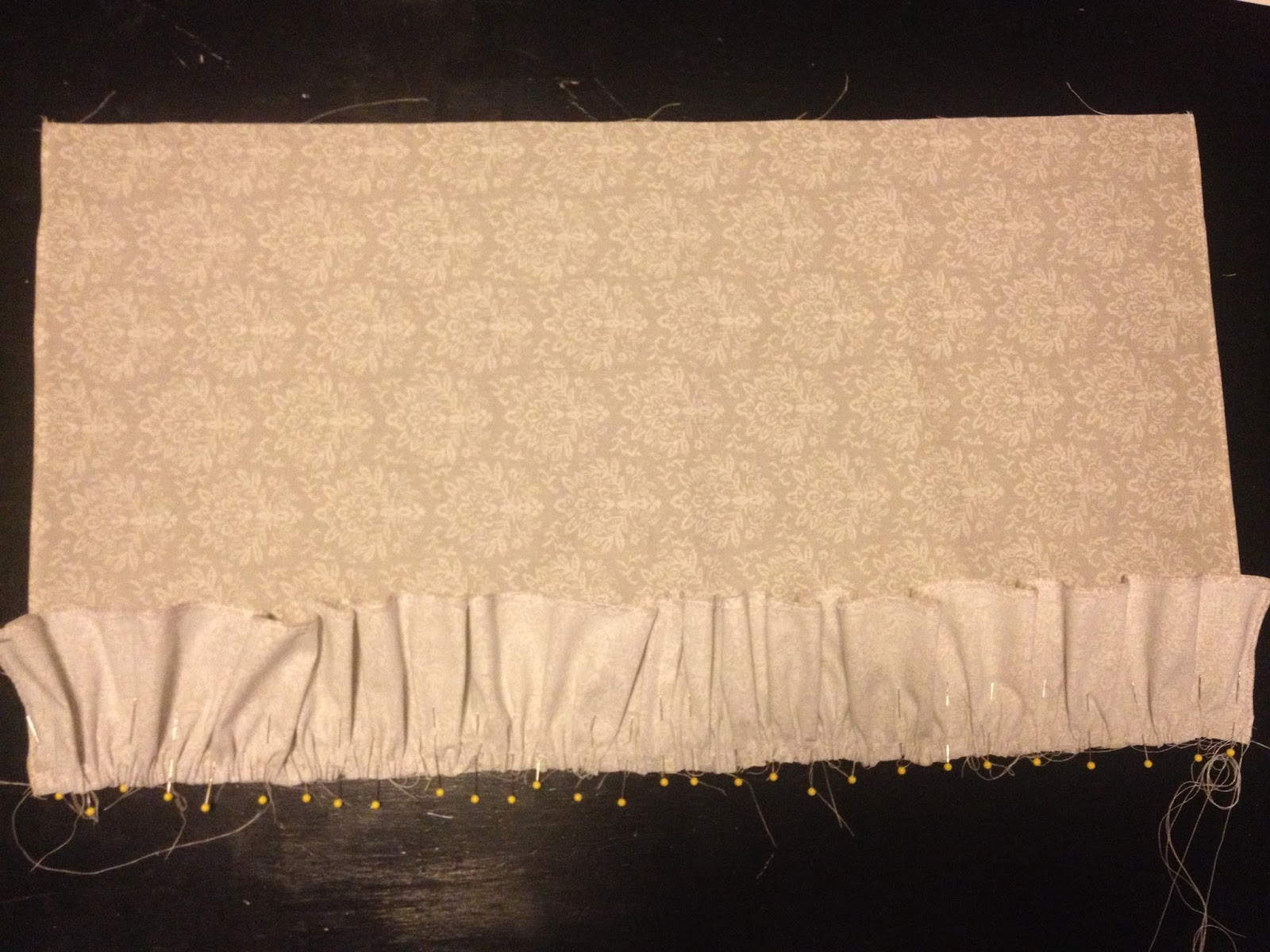 Utah County Mom Kate S Nursery Diy Ruffle Crib Skirt