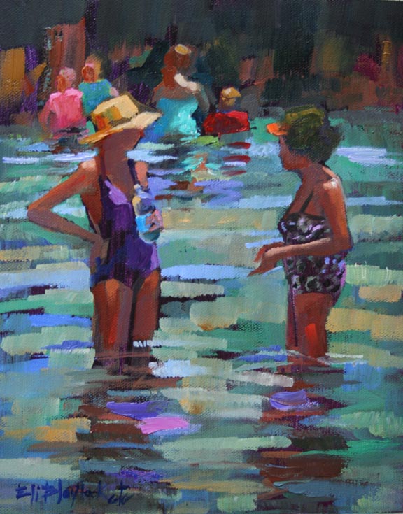Daily Paintings By Elizabeth Blaylock, American Impressionist WOMEN AT