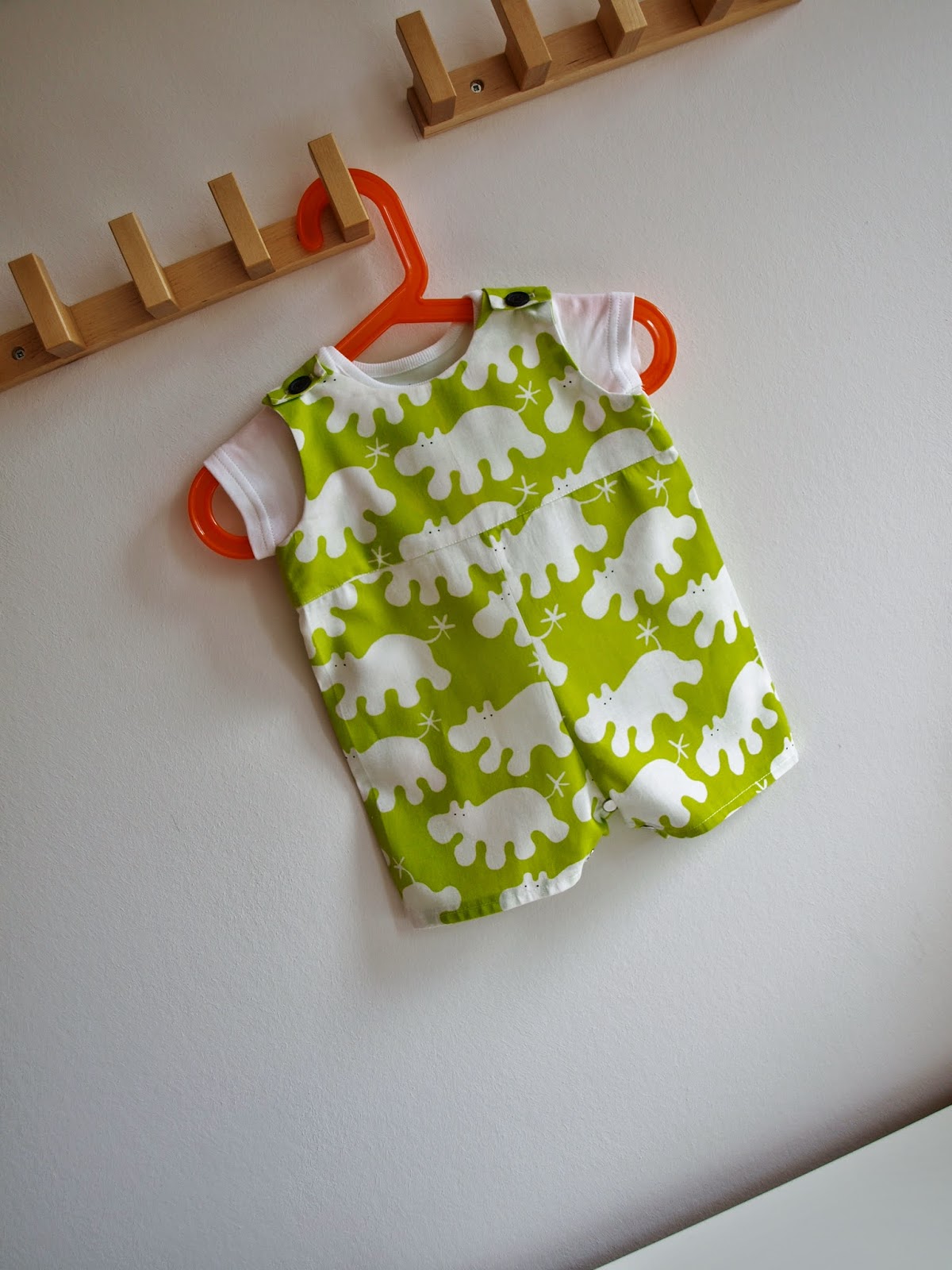 Crafted by Carly Baby Boy's Romper