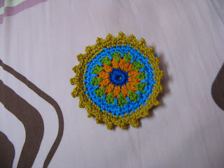 crochet circle motif