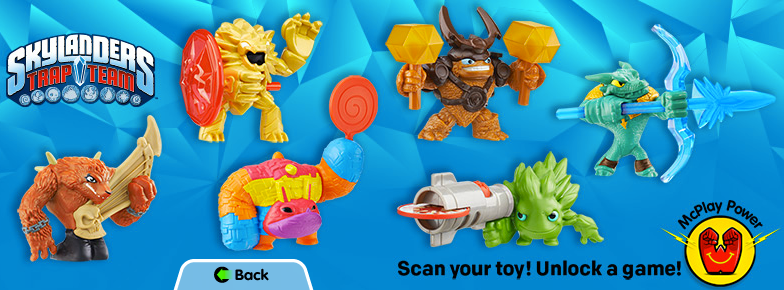 happy meal skylanders