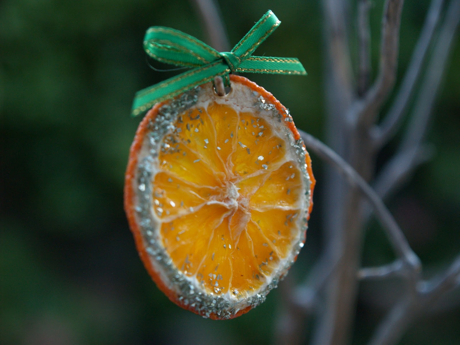 Handmade Christmas Ornaments  Dried Oranges  The Magic Onions