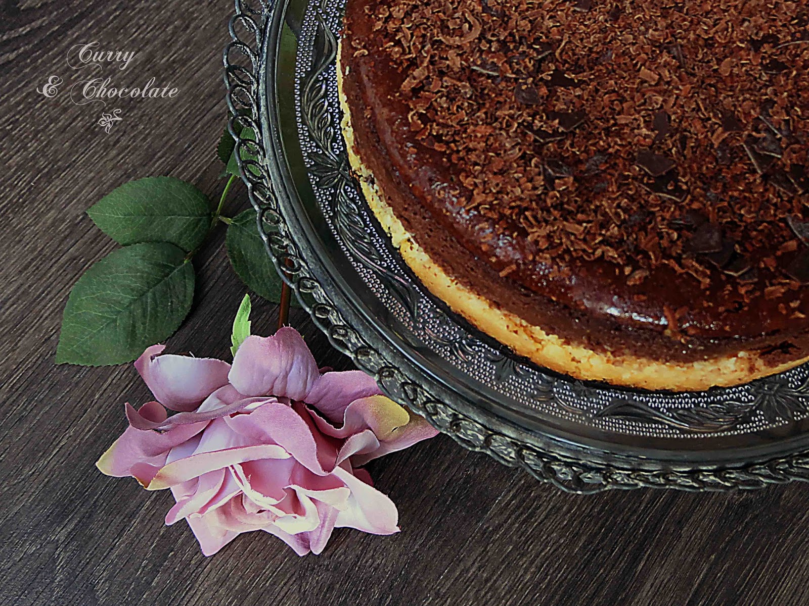 Tarta de queso con chocolate y coco – Coconut and chocolate cheesecake Tarta de queso con chocolate y coco – Coconut and chocolate cheesecake