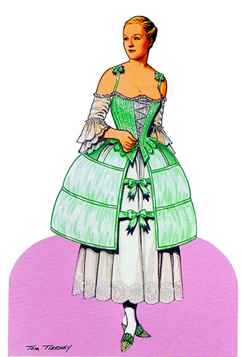 marie antoinette paper dolls