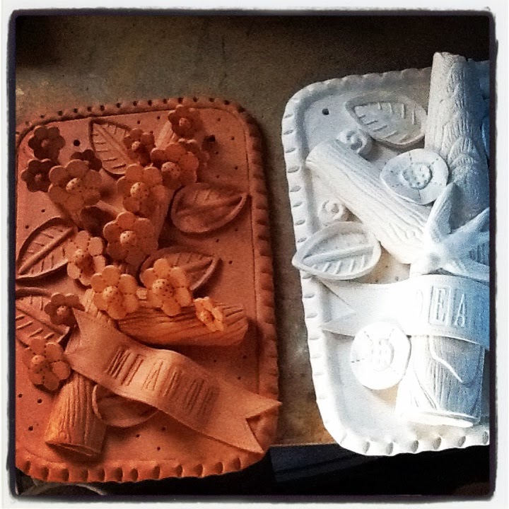 Polka Dot Clay Studio Unloading a Bisque Kiln