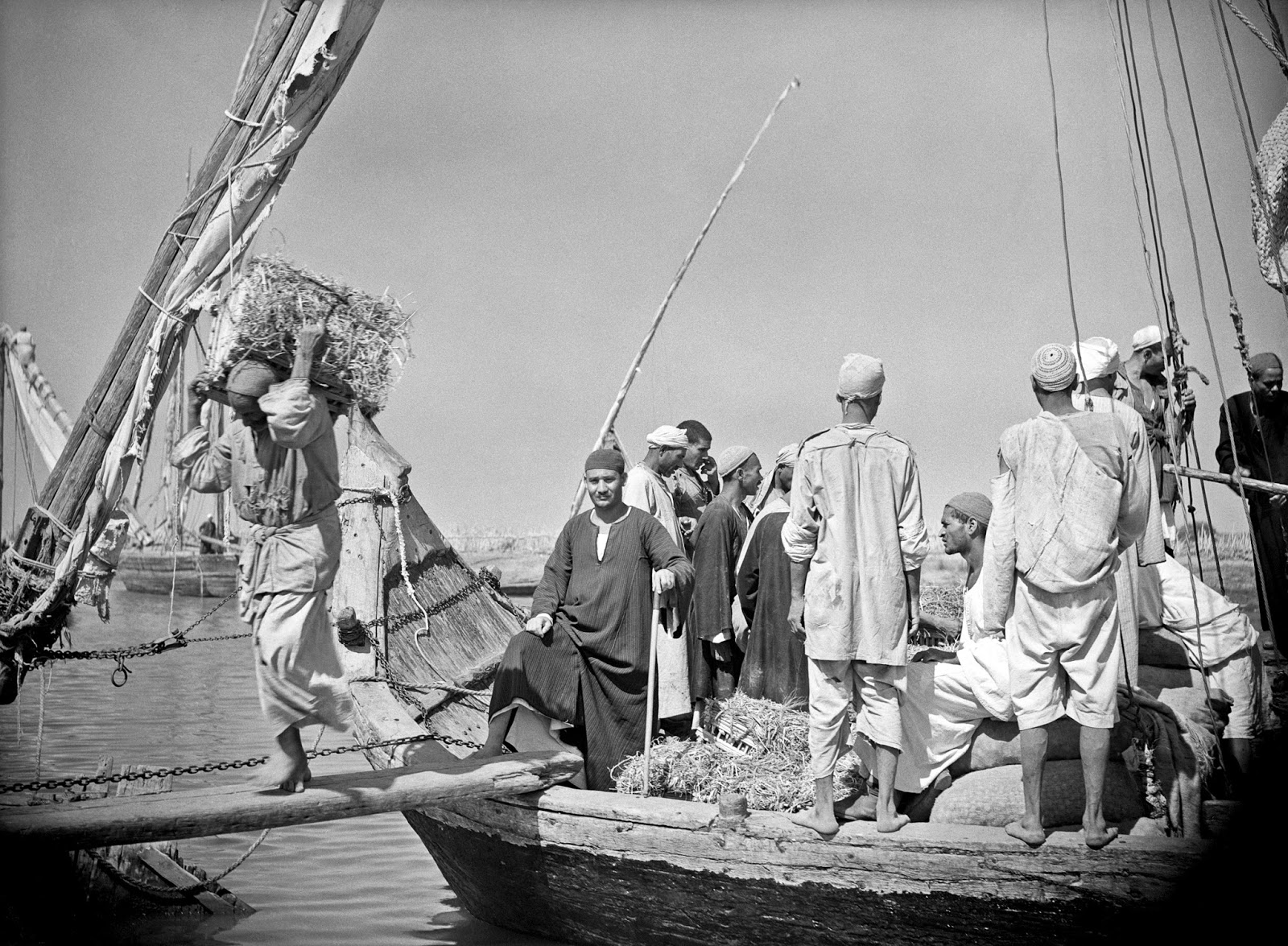 egypt 1943 history goods buyers nile boat carrying july
