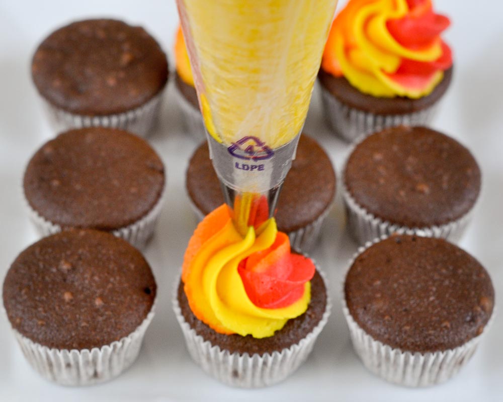 Beki Cook's Cake Blog How To Make MultiColored Swirled Cupcakes