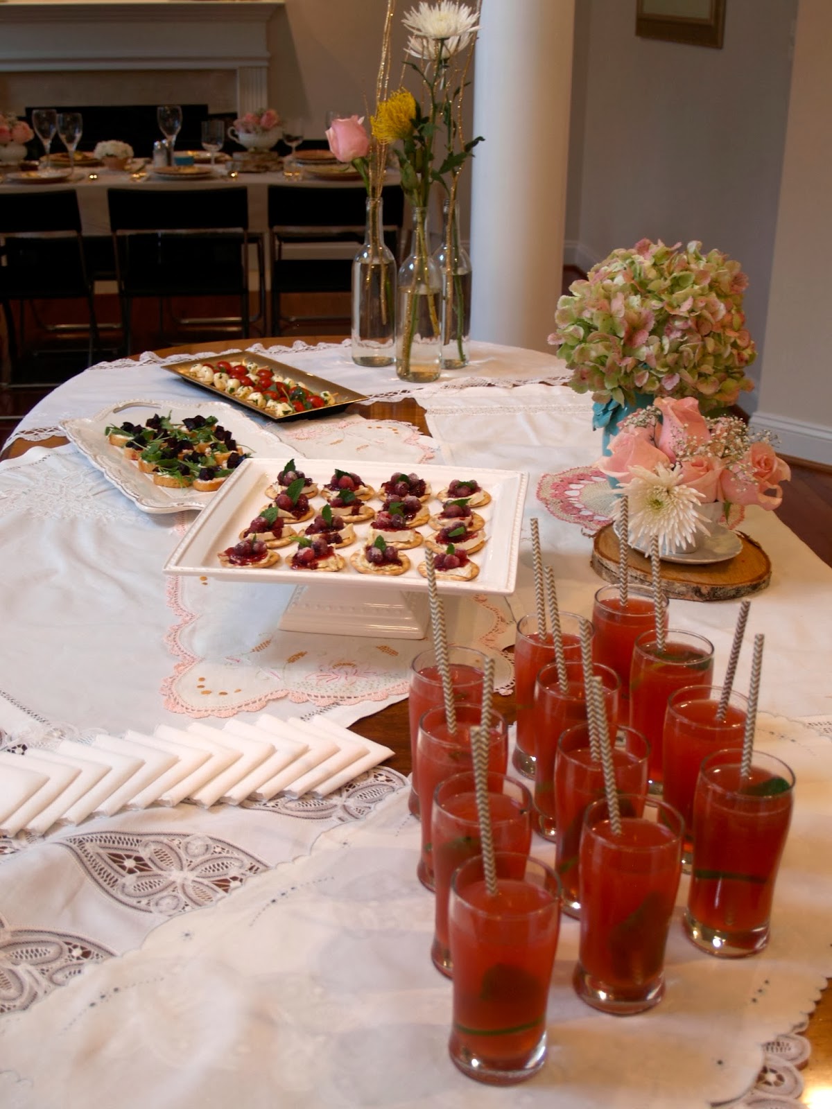 My Favorite Recipes Wedding Shower Menu