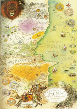 Mapa de el mundo de Narnia