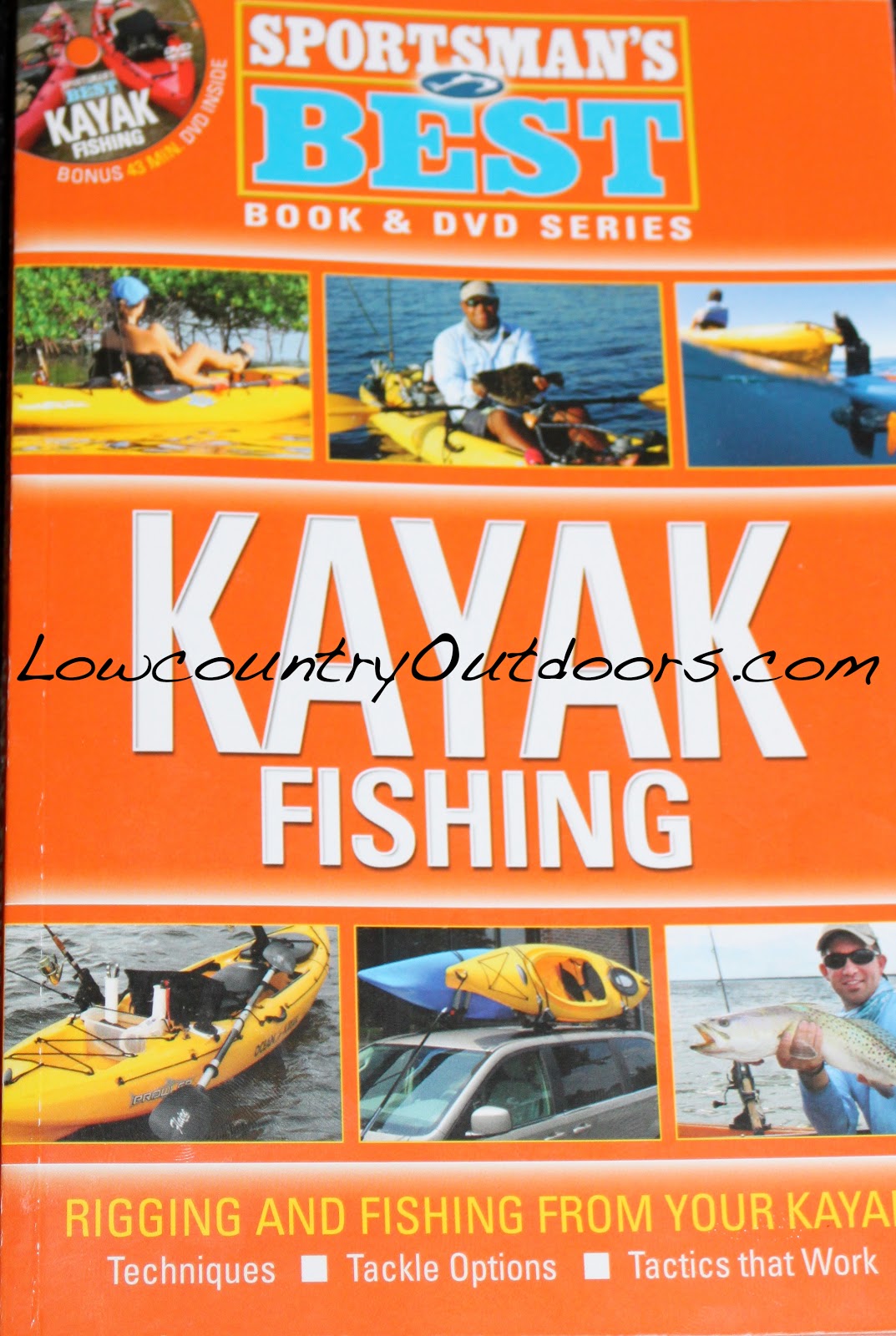 Lowcountry outdoors Kayak Fishing book shares HowTo tips