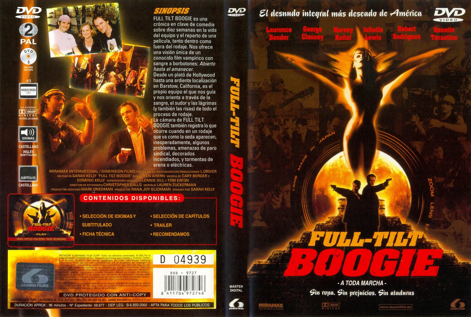 SCHEME 9 Full Tilt Boogie The Making Of From Dusk Till Dawn