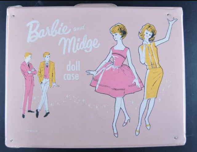 barbie and midge doll case