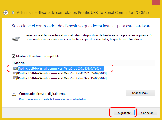 prolific usb to serial driver 3.2.0.0 prolific usb to serial driver 3.2.0.0