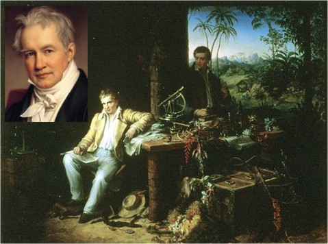 Resultado de imagen de las aportaciones de alexander humboldt a las ciencias naturales