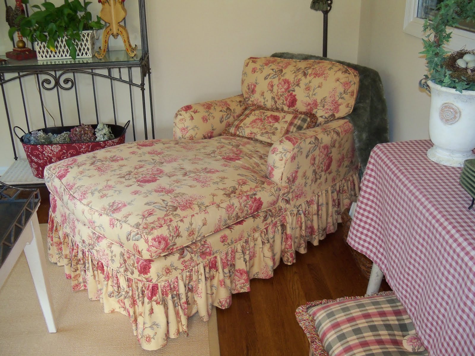 Custom Made Slipcovers Chaise Lounges
