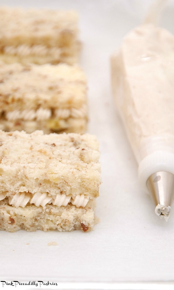 Pink Piccadilly Pastries Banana Nut Bread Tea Sandwiches