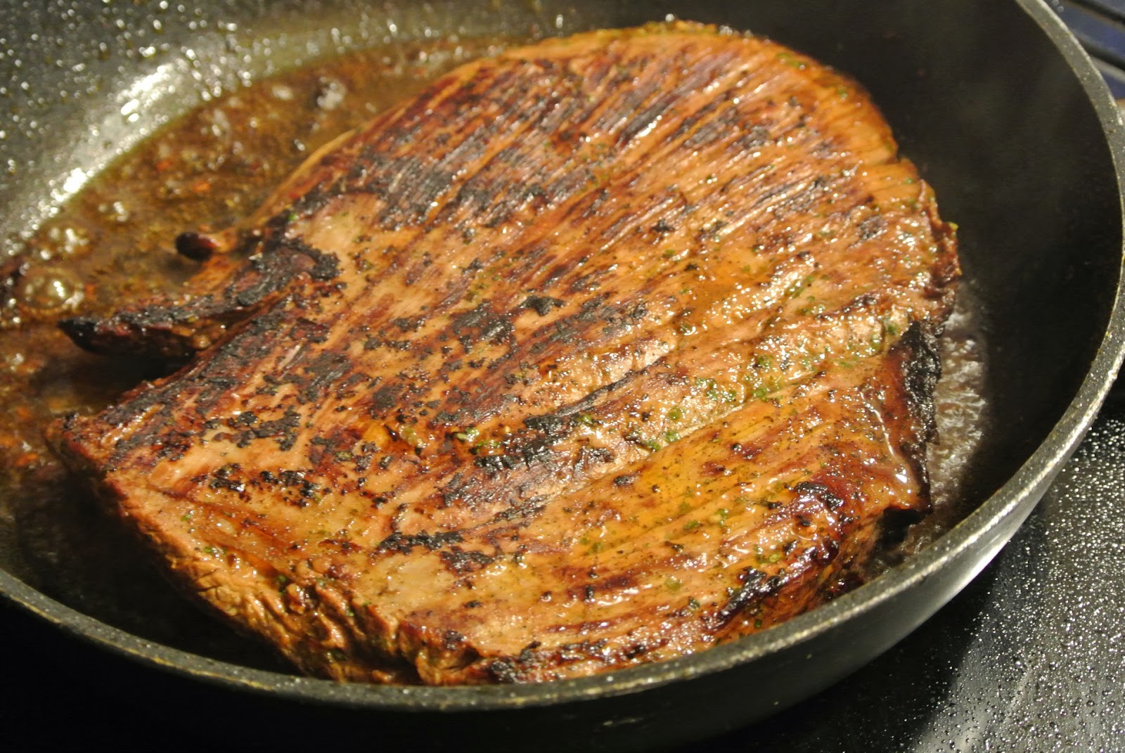 Mom, What's For Dinner? GingerMarinated Strip Steak
